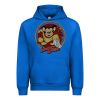 Cobalt distressed mighty Urban Hoodie - lanVoArt