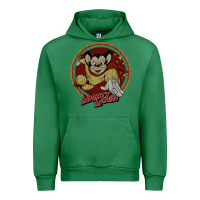 Emerald distressed mighty Urban Hoodie - lanVoArt