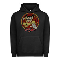 Pigment Black distressed mighty Urban Hoodie - lanVoArt