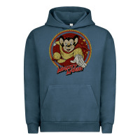 Pigment Midnight Navy distressed mighty Urban Hoodie - lanVoArt