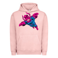 Pigment Salmon galactus Urban Hoodie - lanVoArt