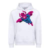 White galactus Urban Hoodie - lanVoArt