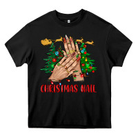 Black christmas nail bbs Heavy Core Tee - BundleAndBundleShop