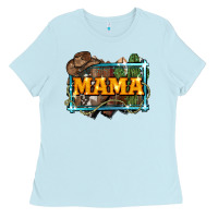 Mama Cowboy Western Font Cactuslove Mom Ladies Tee | Teevron