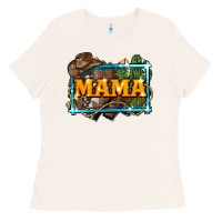 Bone mama cowboy western font cactuslove mom Ladies Tee - LillyAllenDesigns