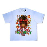 Grape Ice santas favorite pharmacy tech afro messy bun Urban Heavy Tee - texasbilliewilder
