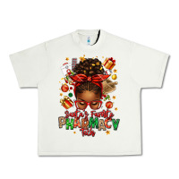 Pistachio santas favorite pharmacy tech afro messy bun Urban Heavy Tee - texasbilliewilder