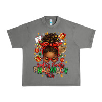 Tornado santas favorite pharmacy tech afro messy bun Urban Heavy Tee - texasbilliewilder