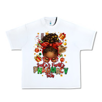 White santas favorite pharmacy tech afro messy bun Urban Heavy Tee - texasbilliewilder