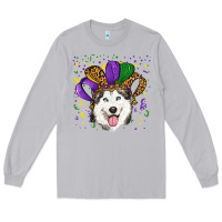 Moon Dust mardi gras hat husky Long Sleeve Tee - RanaPortraitStore