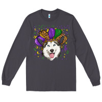 Smoke mardi gras hat husky Long Sleeve Tee - RanaPortraitStore