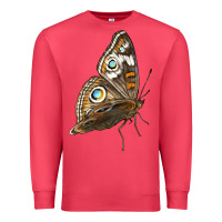 Cardinal Flying Common Buckeye Butterfly Premium Sweatshirt - LillyAllenDesigns