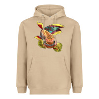 Mushroom Killifish Heavyweight Hoodie - LillyAllenDesigns
