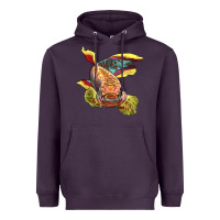 Plum Killifish Heavyweight Hoodie - LillyAllenDesigns
