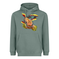 Sage Killifish Heavyweight Hoodie - LillyAllenDesigns