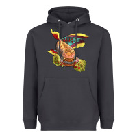 Smoke Killifish Heavyweight Hoodie - LillyAllenDesigns