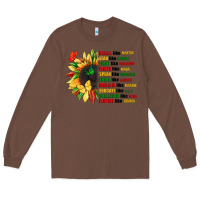 Chestnut dream like martin juneteenth Long Sleeve Tee - CowGirlArtShop