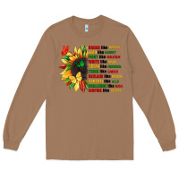 Toasted Coconut dream like martin juneteenth Long Sleeve Tee - CowGirlArtShop