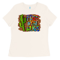 Free Mom Hugs Ladies Tee | Teevron
