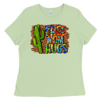 Matcha free mom hugs Ladies Tee - LillyAllenDesigns