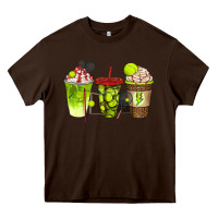 Chocolate Brown tennis coffee cups bbs Heavy Core Tee - BundleAndBundleShop