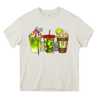 Cream tennis coffee cups bbs Heavy Core Tee - BundleAndBundleShop