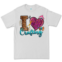 Dove Grey i love crafting Premium Tee - RanaPortraitStore