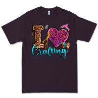 Plum i love crafting Premium Tee - RanaPortraitStore