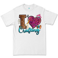 White i love crafting Premium Tee - RanaPortraitStore