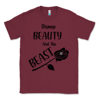 Burgundy Wrt Beauty And The Beast Classic Tee - Bettercallsaul