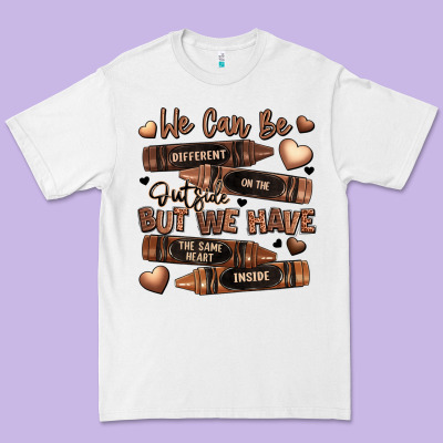 We Can Be Different On The Outside But We Have The Premium Tee Designed By Lillyallendesigns