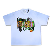 Grape Ice Going bat shit crazy Urban Heavy Tee - NancyCooperArtShop
