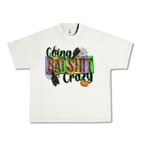 Pistachio Going bat shit crazy Urban Heavy Tee - NancyCooperArtShop