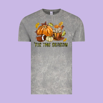 Tis The Season Fall Vintage Tee Designed By Texasbilliewilder