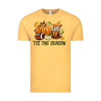 Vintage Mustard Tis The Season Fall Vintage Tee - texasbilliewilder