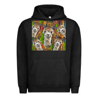 Pigment Black alpaca Urban Hoodie - BarkalooDesign