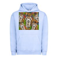 Pigment Grape Ice alpaca Urban Hoodie - BarkalooDesign