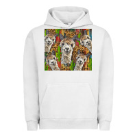 Pigment Lunar Rock alpaca Urban Hoodie - BarkalooDesign