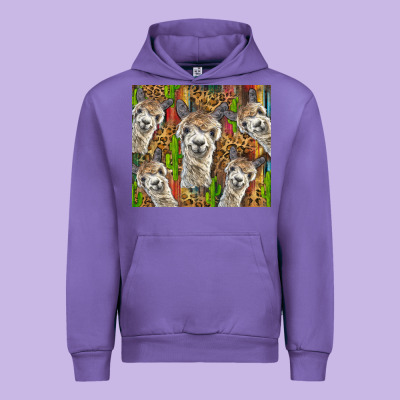 Alpaca Urban Hoodie Designed By Barkaloodesign