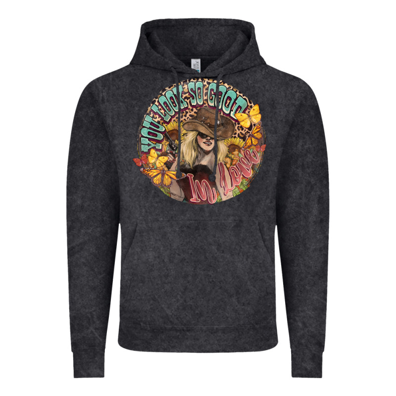 You Look So Good In Love Western Cowgirl Vintage Hoodie by HowdyJamesFarm | Teevron