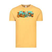 Vintage Mustard basketball coffee cups Vintage Tee - Jasminsmagicworld