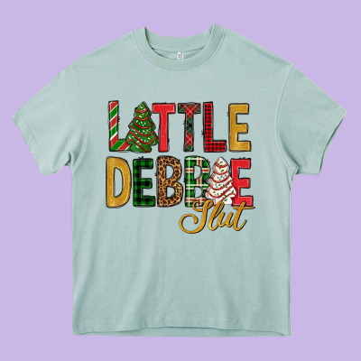 Little Debbie Slut Bbs Heavy Core Tee Designed By Bundleandbundleshop