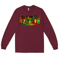 Burgundy do it for the future Long Sleeve Tee - CowGirlArtShop