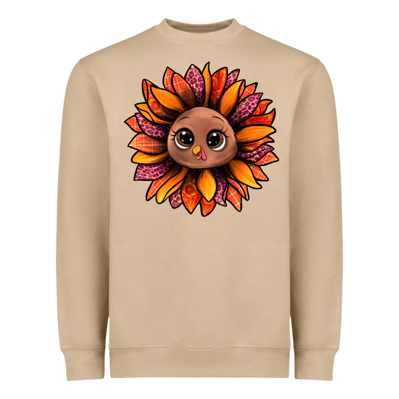 Turkey Sunflower Bbs Heavyweight Sweatshirt by BundleAndBundleShop | Teevron