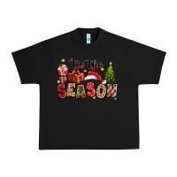 Black tis the season christmas Urban Heavy Tee - texasbilliewilder
