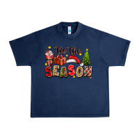 Navy tis the season christmas Urban Heavy Tee - texasbilliewilder