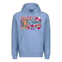 Colony Blue cupid's favorite nurse Premium Hoodie - FaDigitalArtStudio