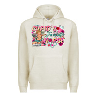 Oatmeal Heather cupid's favorite nurse Premium Hoodie - FaDigitalArtStudio