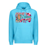 Ocean Blue cupid's favorite nurse Premium Hoodie - FaDigitalArtStudio
