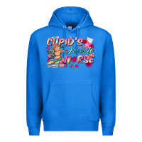 True Royal cupid's favorite nurse Premium Hoodie - FaDigitalArtStudio